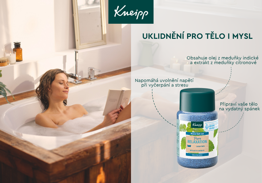 Sůl do koupele Pure relaxation